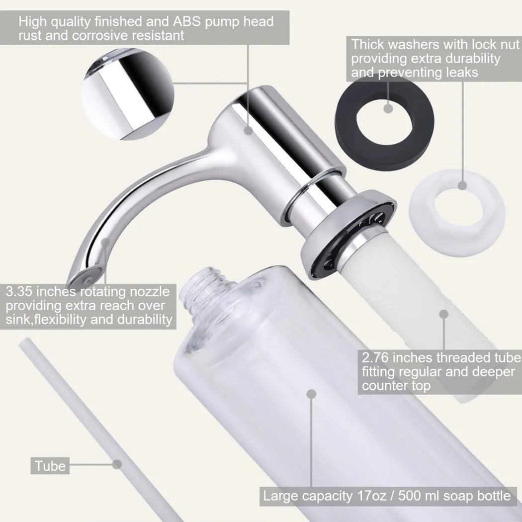 Samodra Kitchen Sink Soap Dispenser F080