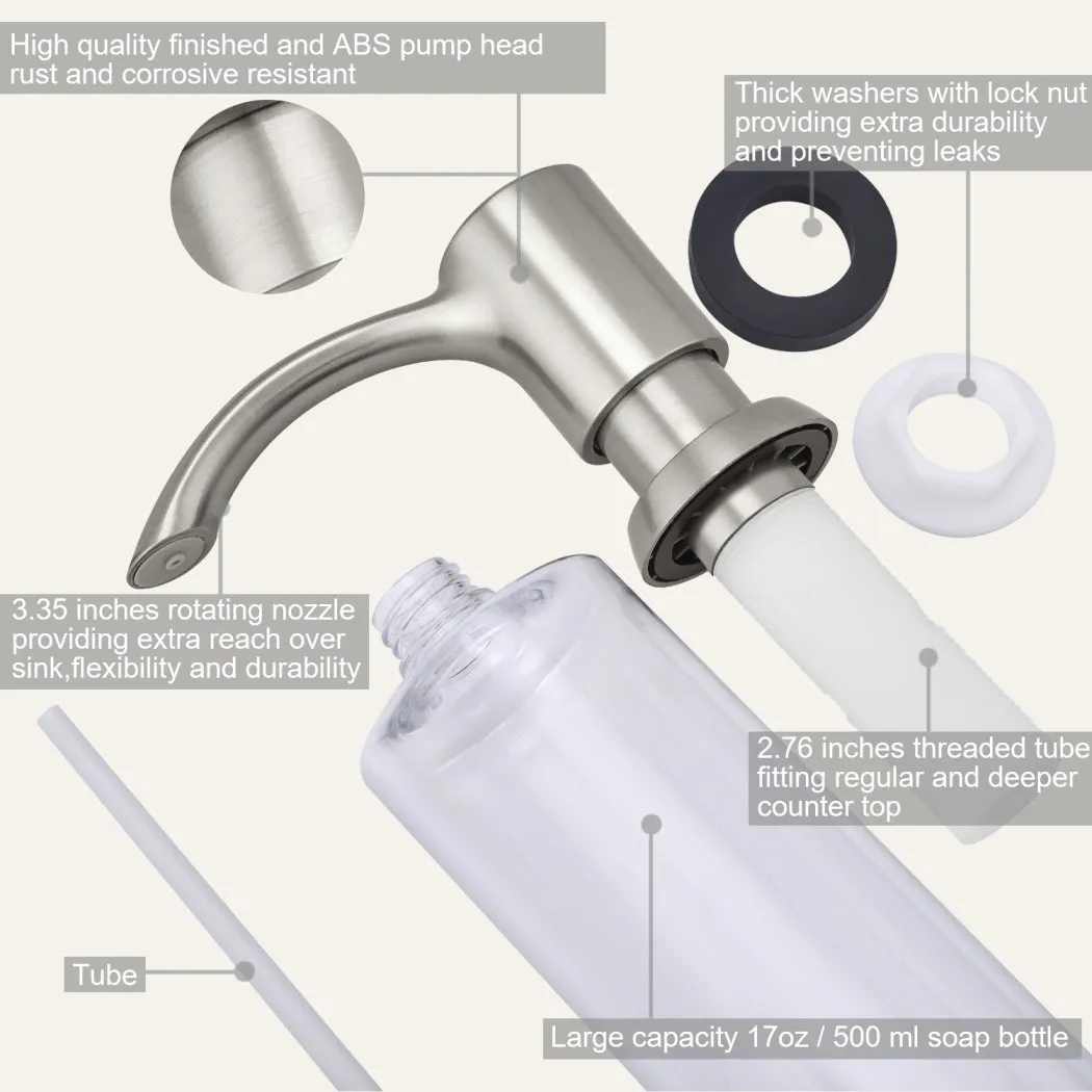 Samodra Kitchen Sink Soap Dispenser F080