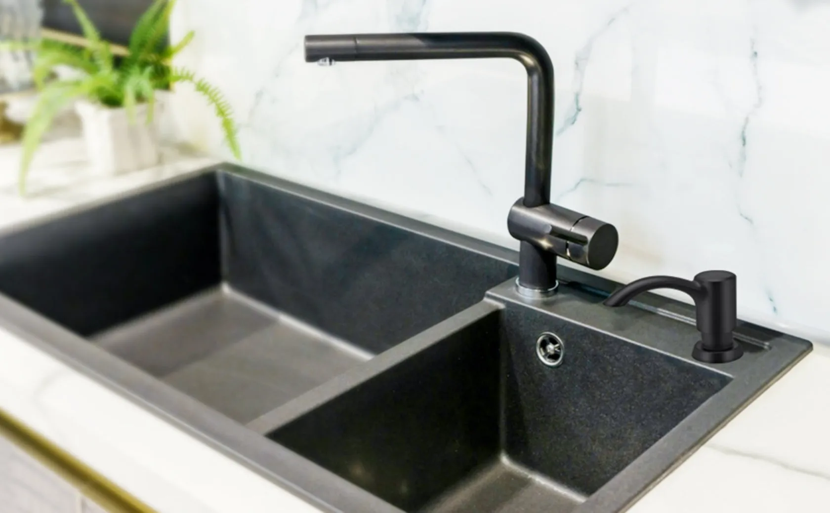 Samodra Kitchen Sink Soap Dispenser F080
