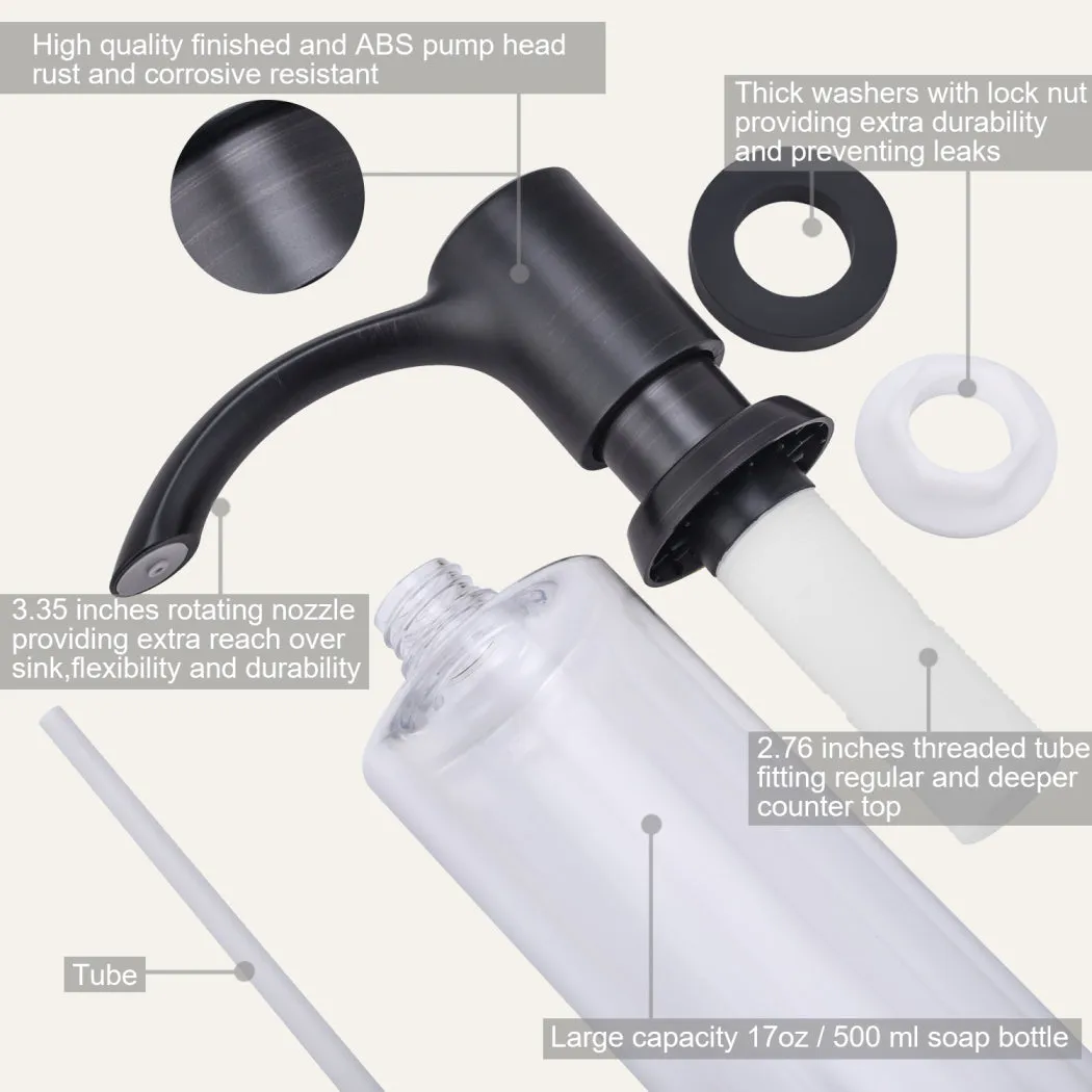 Samodra Kitchen Sink Soap Dispenser F080