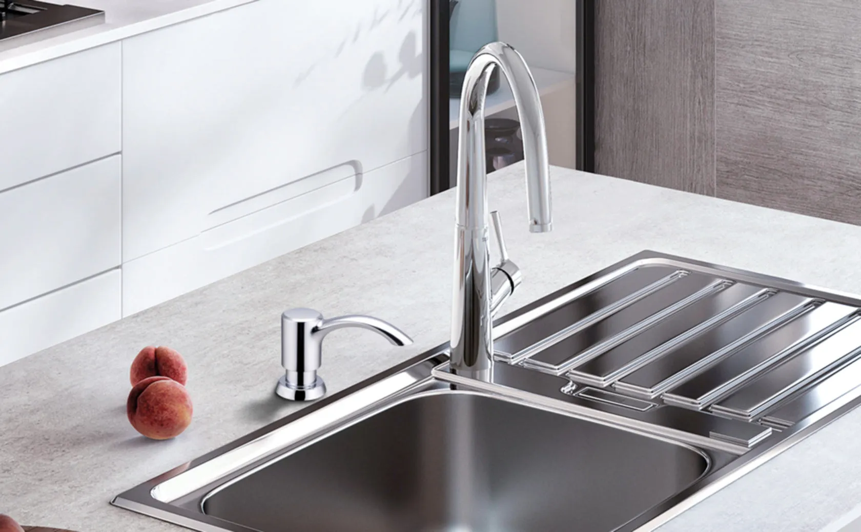 Samodra Kitchen Sink Soap Dispenser F080