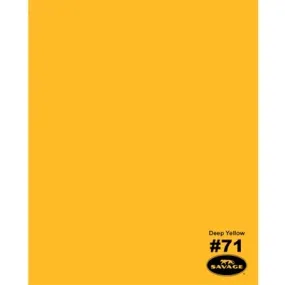 Savage Widetone Seamless Background Paper (Deep Yellow, 86” x 12yds)