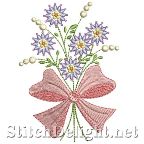 SDS0035 Ribbon Bouquet
