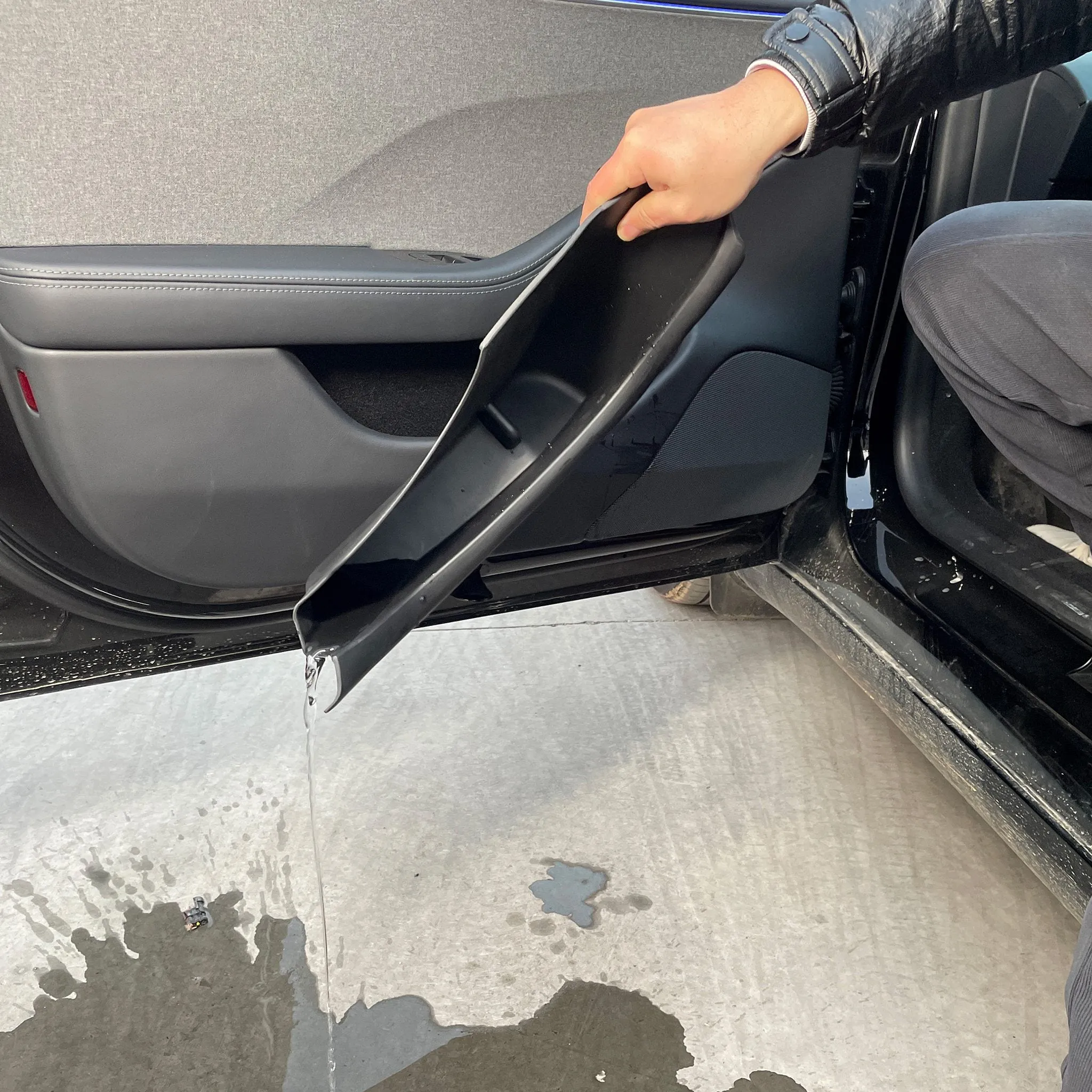 Side Door Storages Organizer Tray for Tesla New Model 3 Highland 2024 
