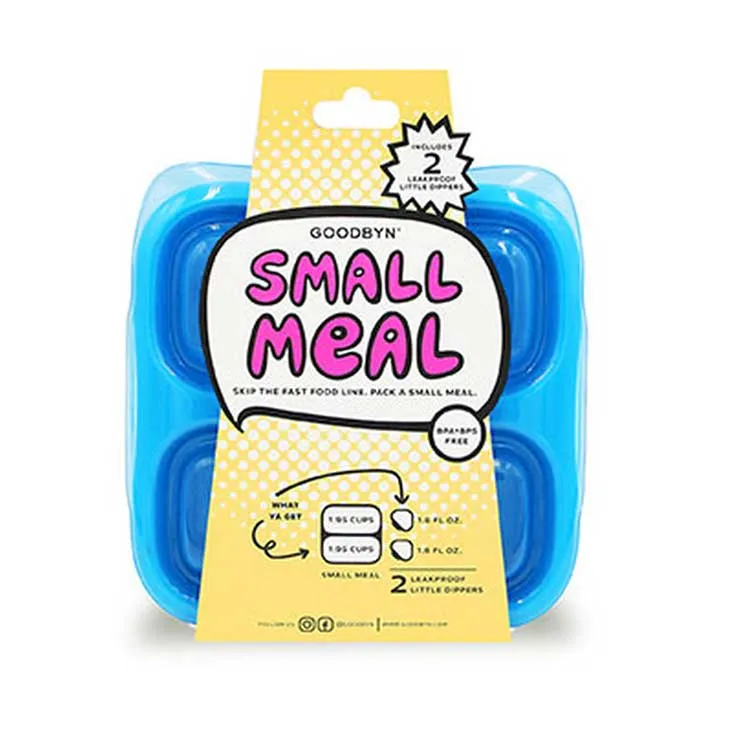Small Meal & Dippers - Neon Blue