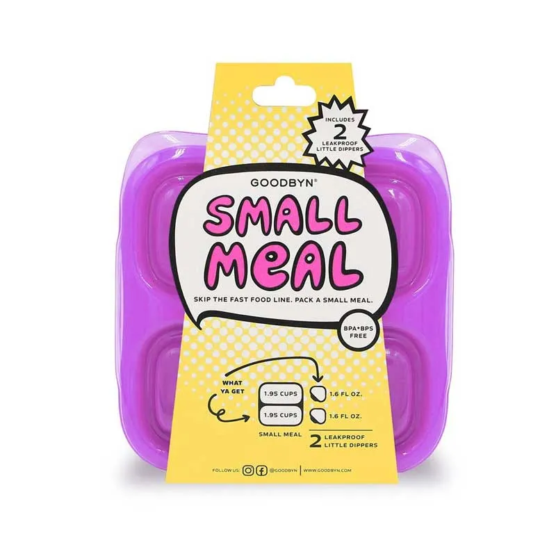 Small Meal & Dippers - Neon Purple