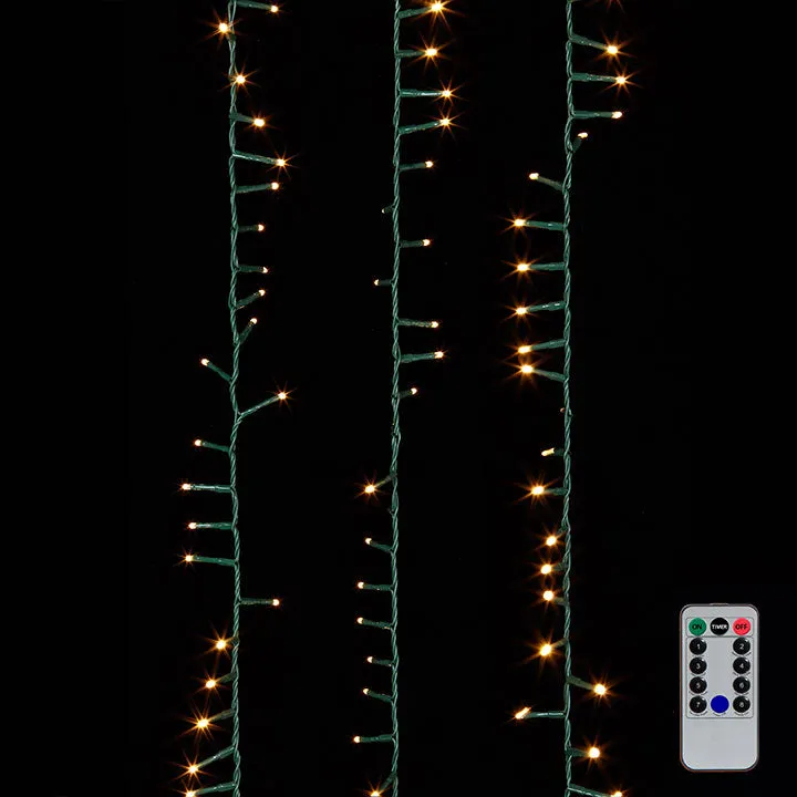 Snake Garland With Warm White Lights-36.5'