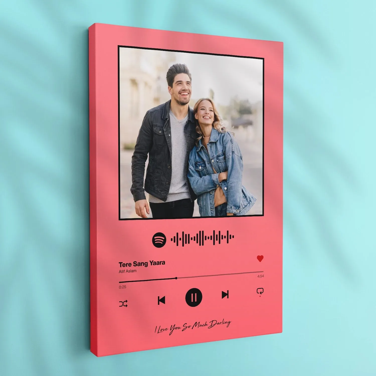 Spotify Music Plaque - Pink