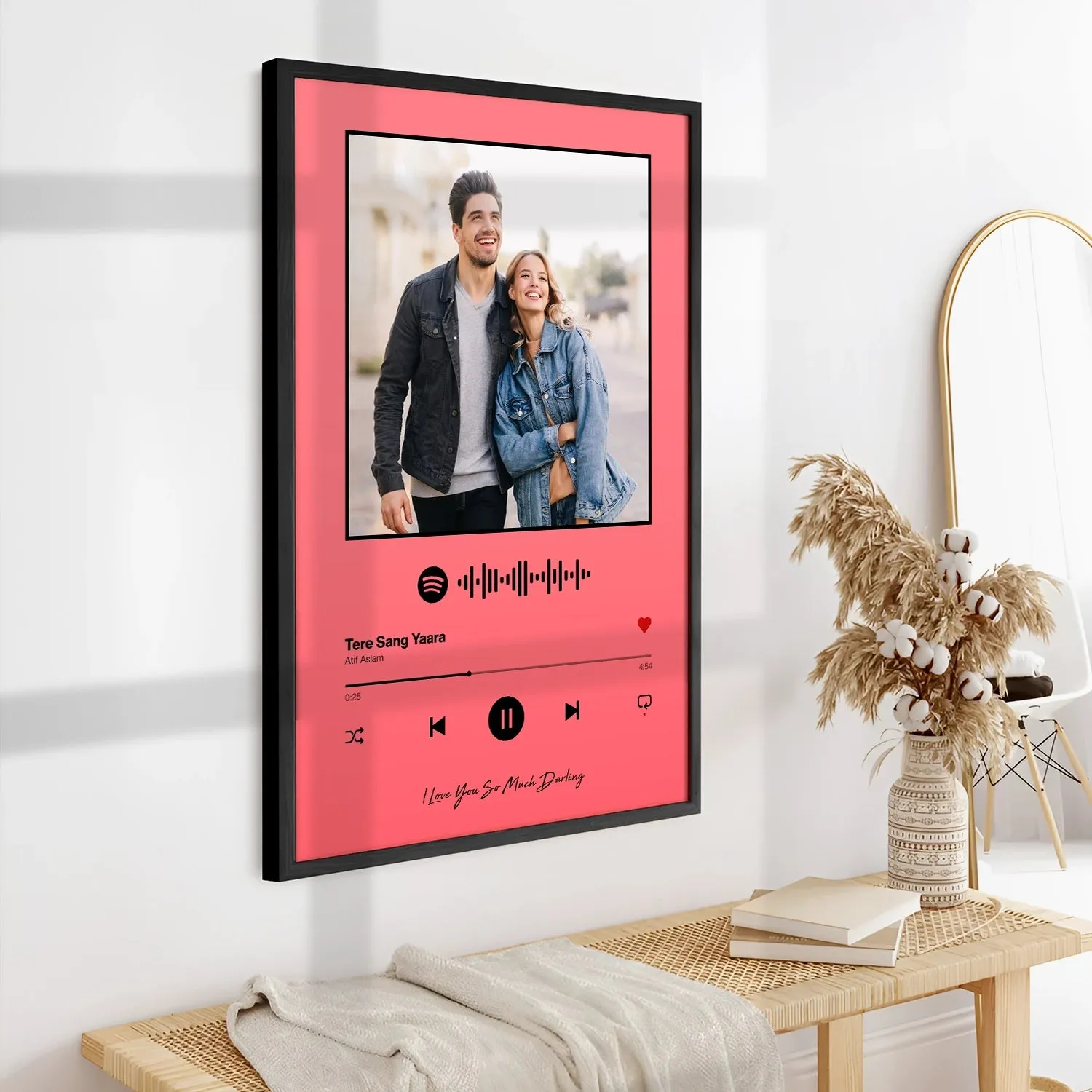 Spotify Music Plaque - Pink