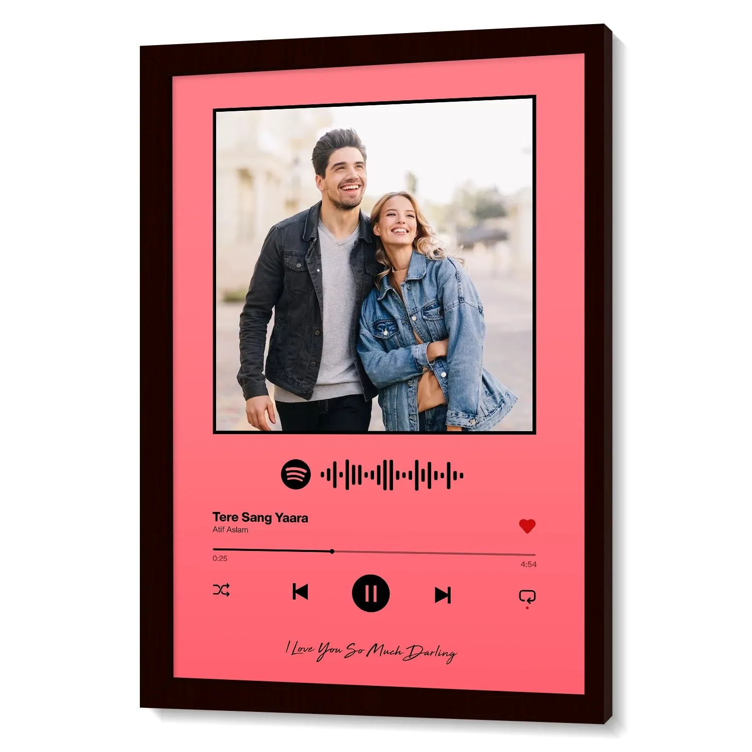 Spotify Music Plaque - Pink