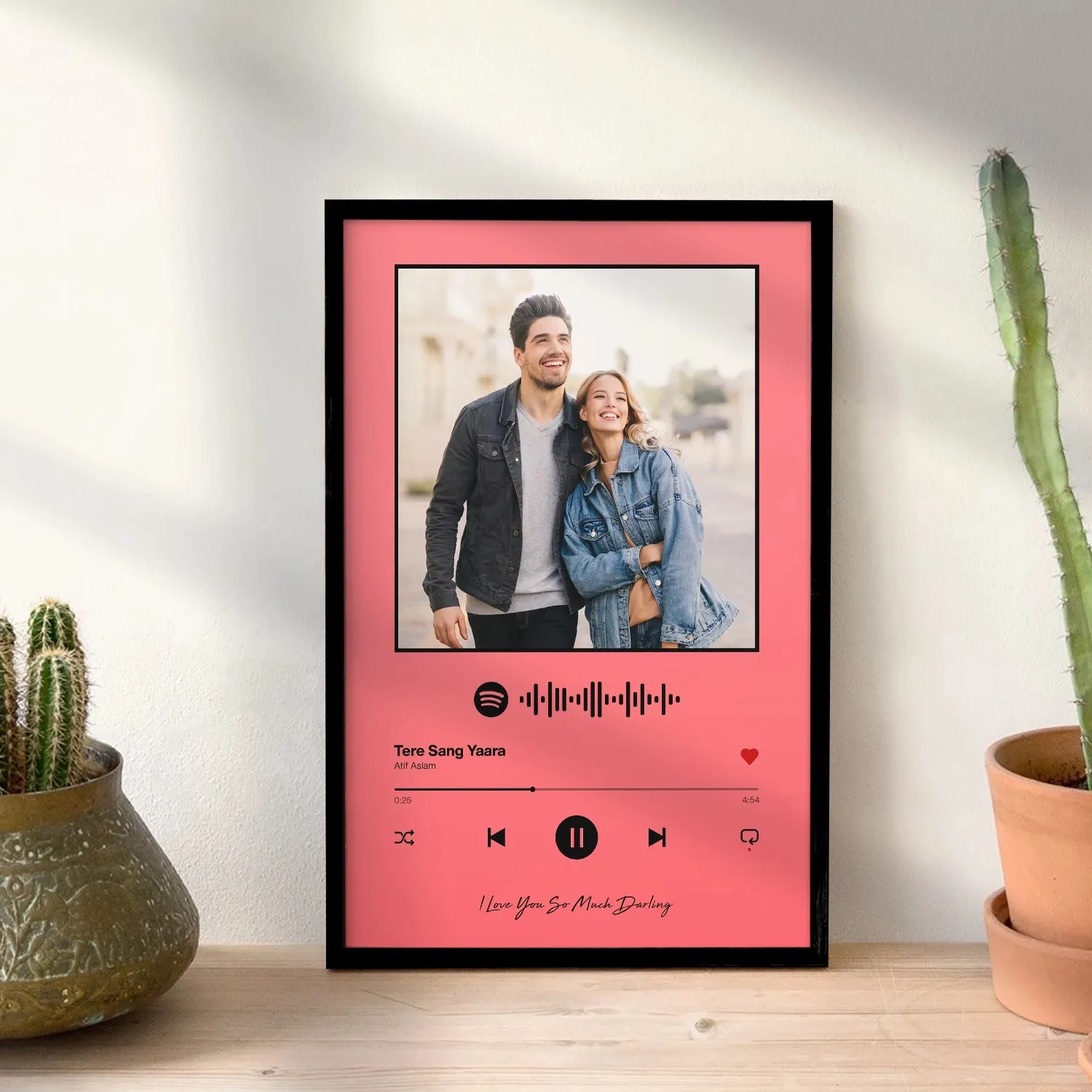 Spotify Music Plaque - Pink