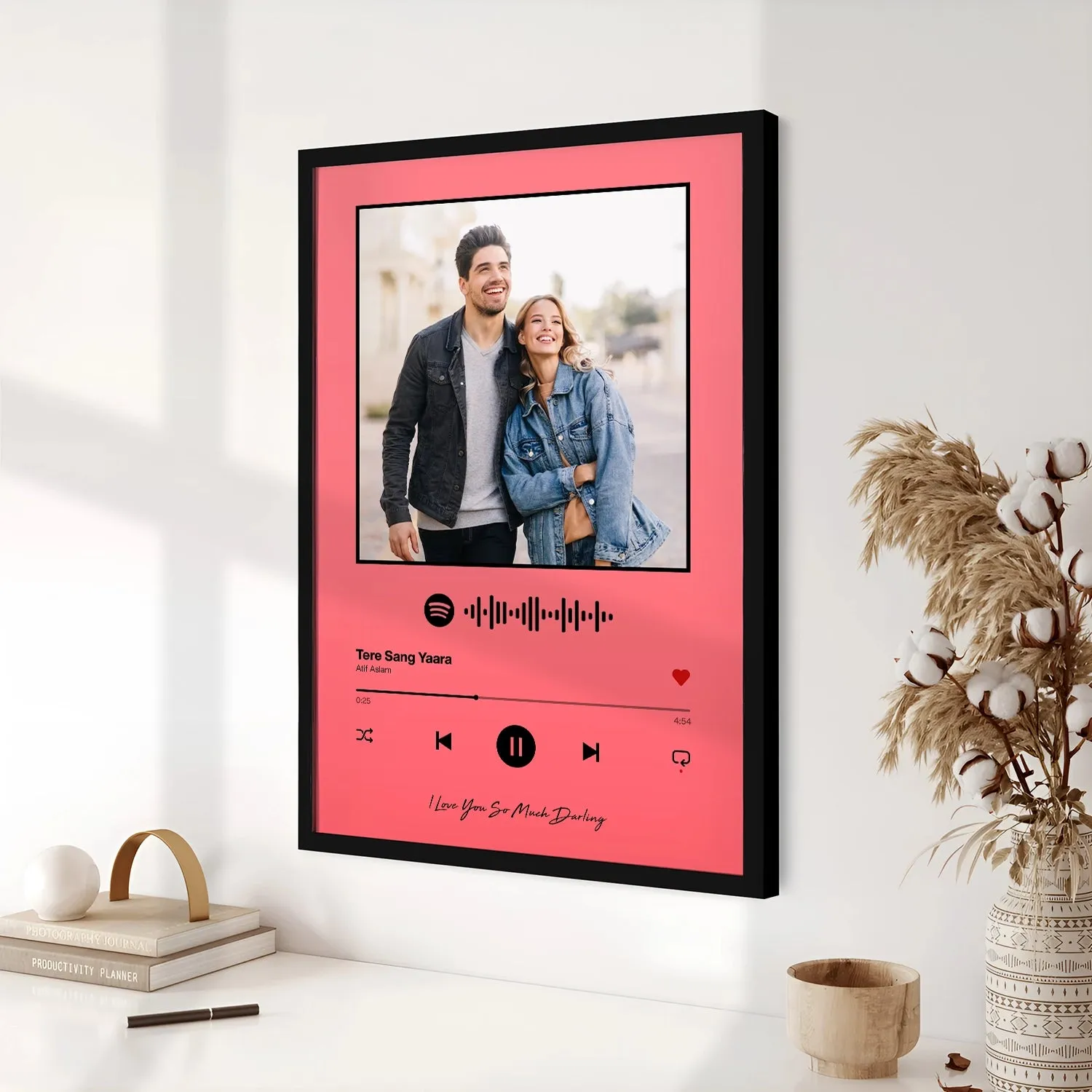 Spotify Music Plaque - Pink