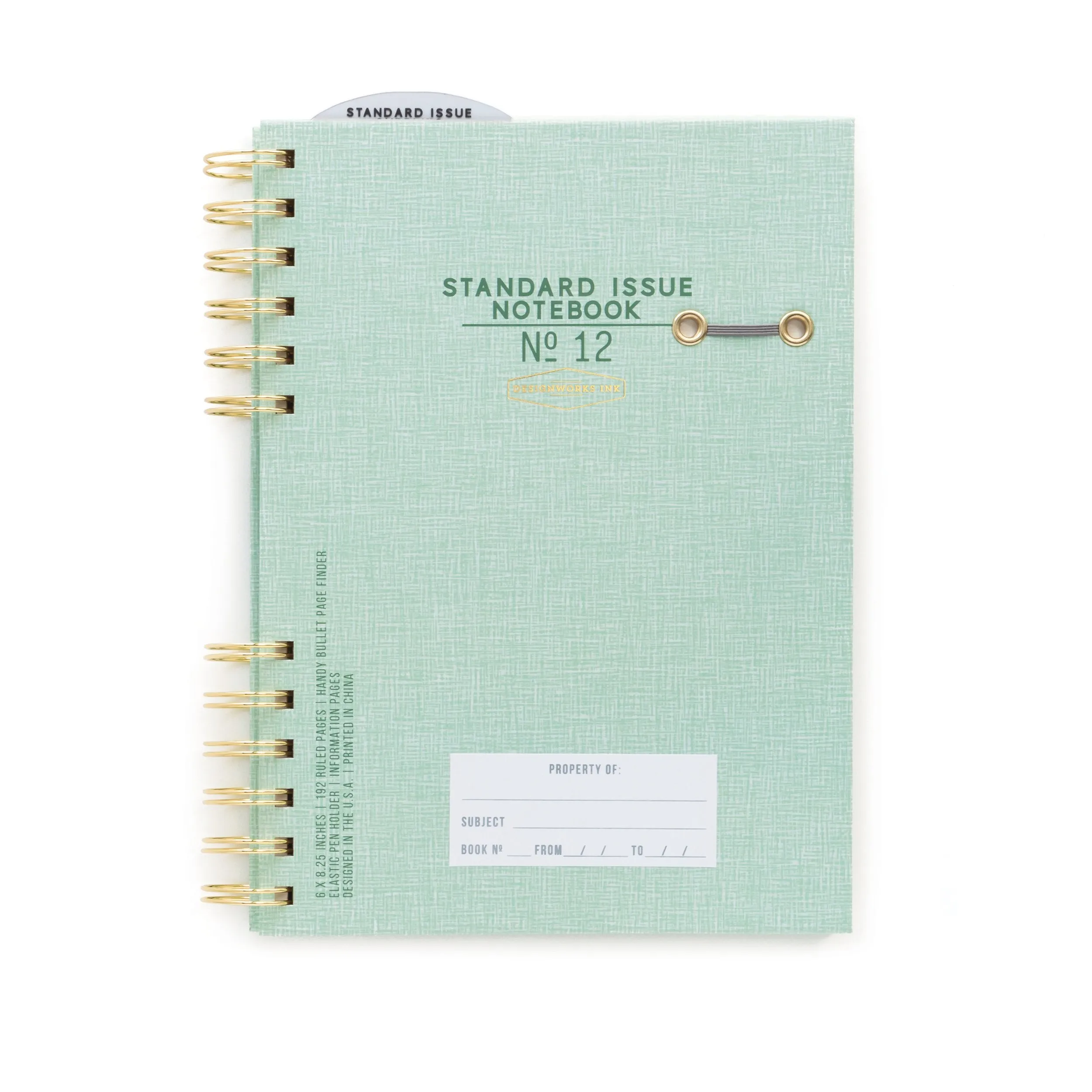 Standard Issue Notebook No.12 - Green