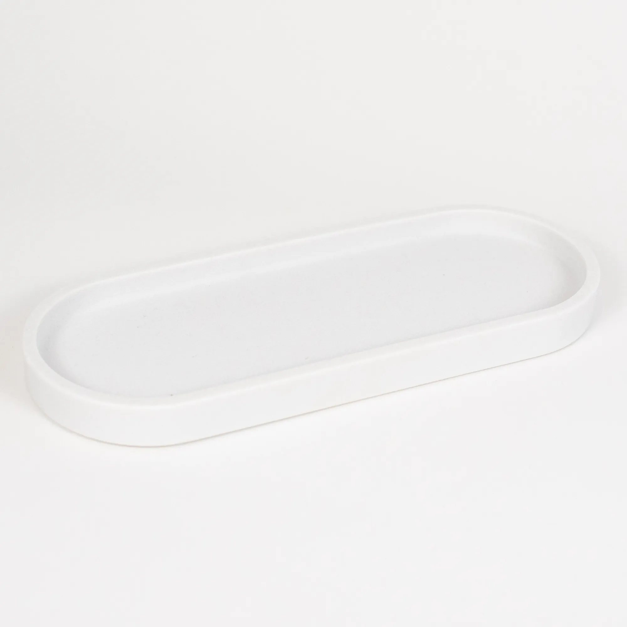 Stoneware Tray - White