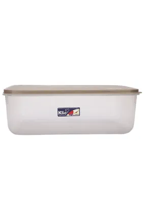Storage Food Keeper Rectangle with Cover - XL Ash Brown