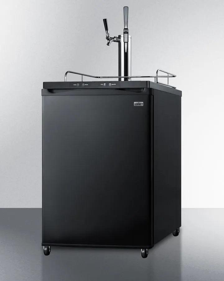 Summit 24" Wide Coffee Kegerator - SBC635M7CMTWIN