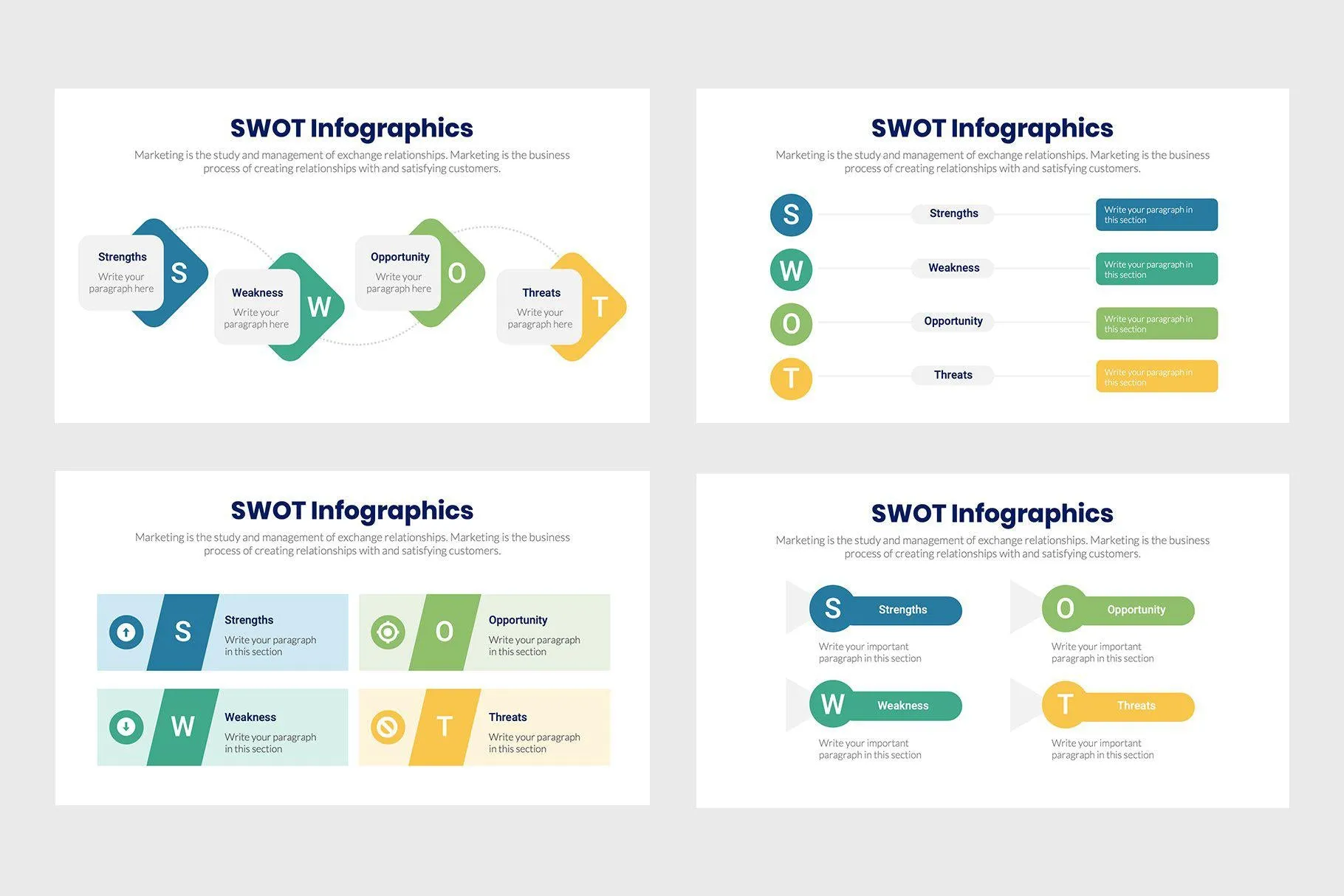 SWOT Infographics