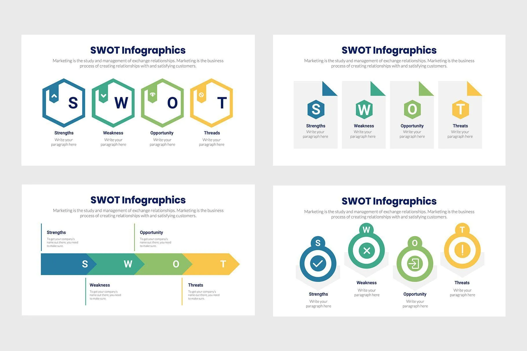 SWOT Infographics