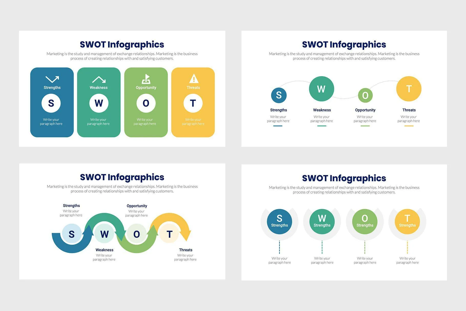 SWOT Infographics