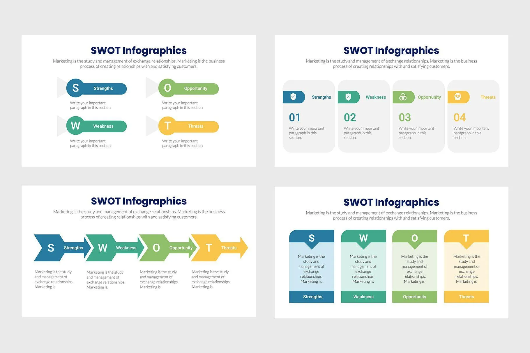 SWOT Infographics