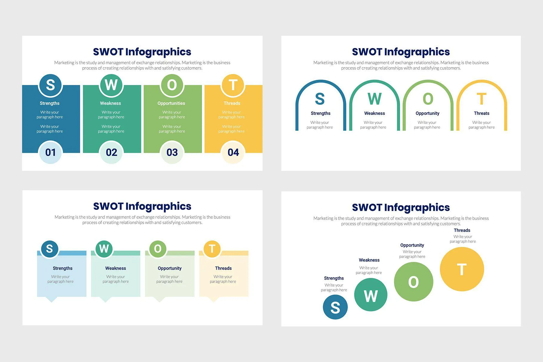 SWOT Infographics