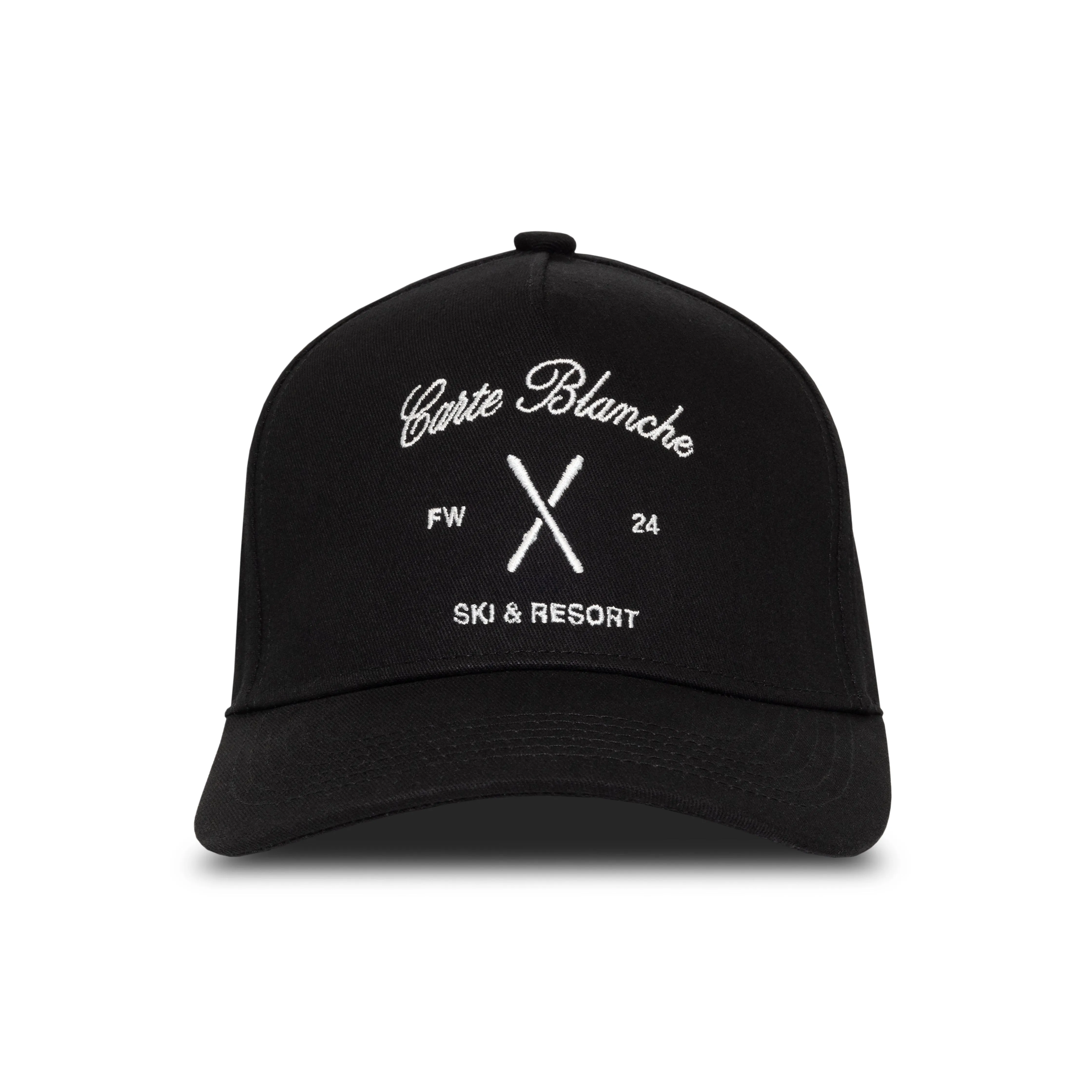 The Ski & Resort Snapback // Black