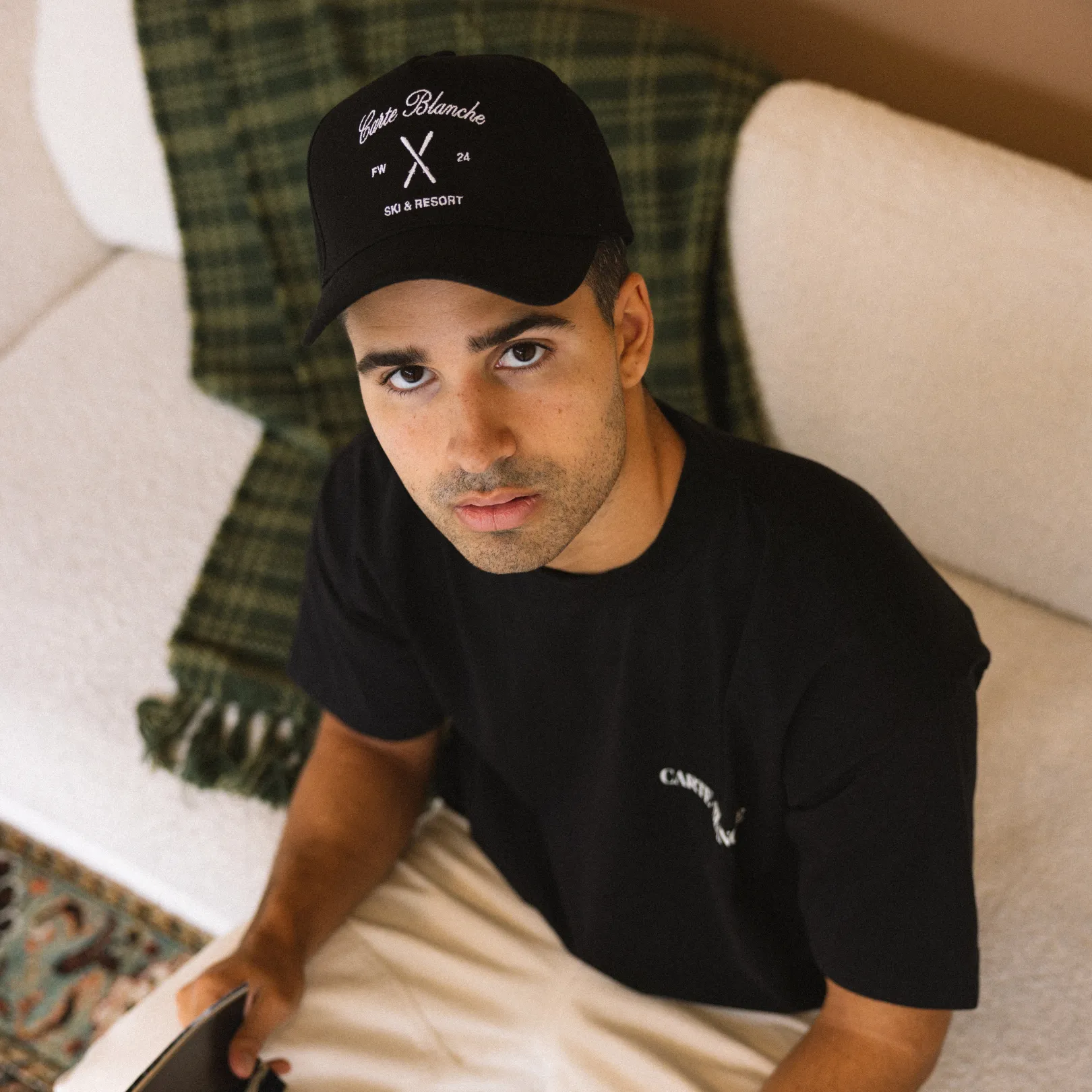 The Ski & Resort Snapback // Black