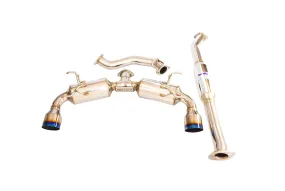 Toyota 86 (2012-2020) Invidia N2 70mm Cat Back Exhaust w/Ti Tips - Subaru BRZ/Toyota 86 12-20