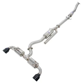 Toyota Yaris (2022-2024) Invidia N2 O2 Back Exhaust w/Catless Front Pipe, Black Tips - Toyota Yaris GR XPA16R