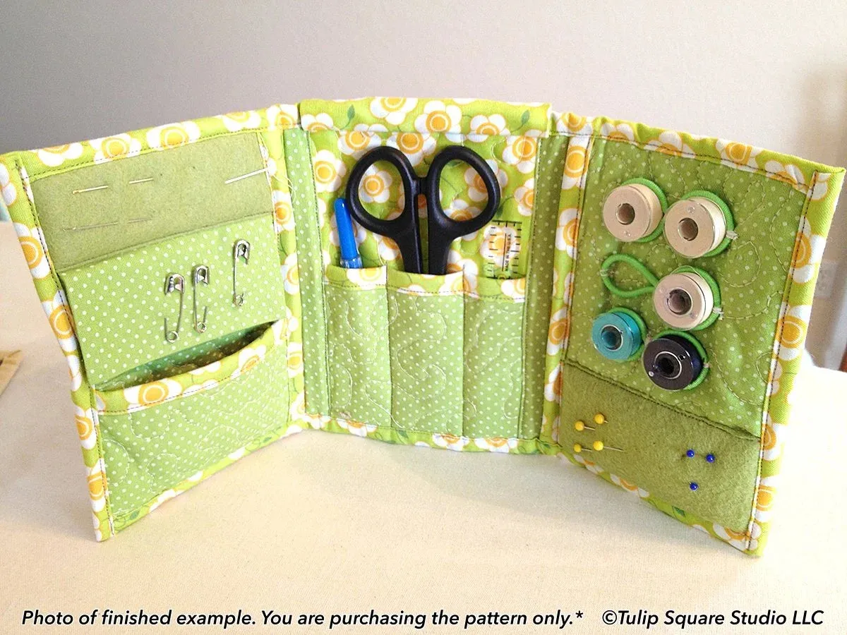 Tri Fold Sewing Caddy Downloadable Pattern