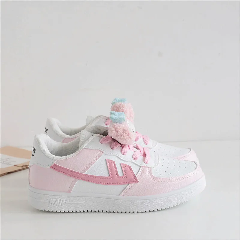 Ulzzang Pink Sneakers  KF82630