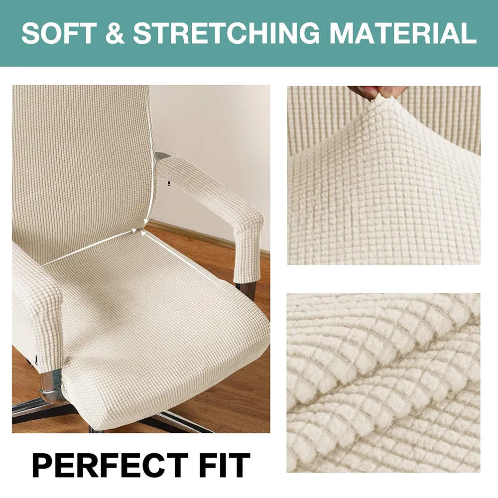Universal Office Chair Cover with Armrest Covers