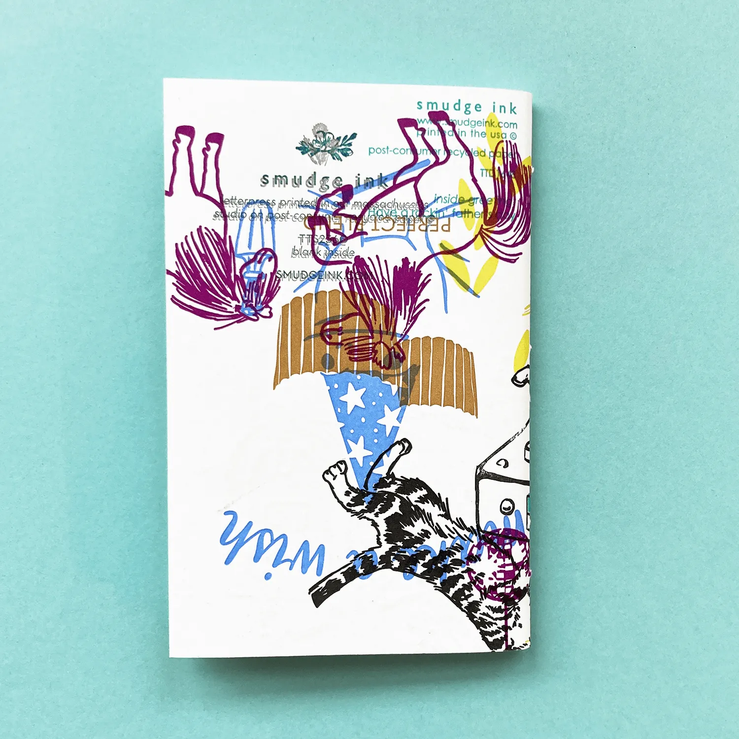 Upcycled Pocket Notebook