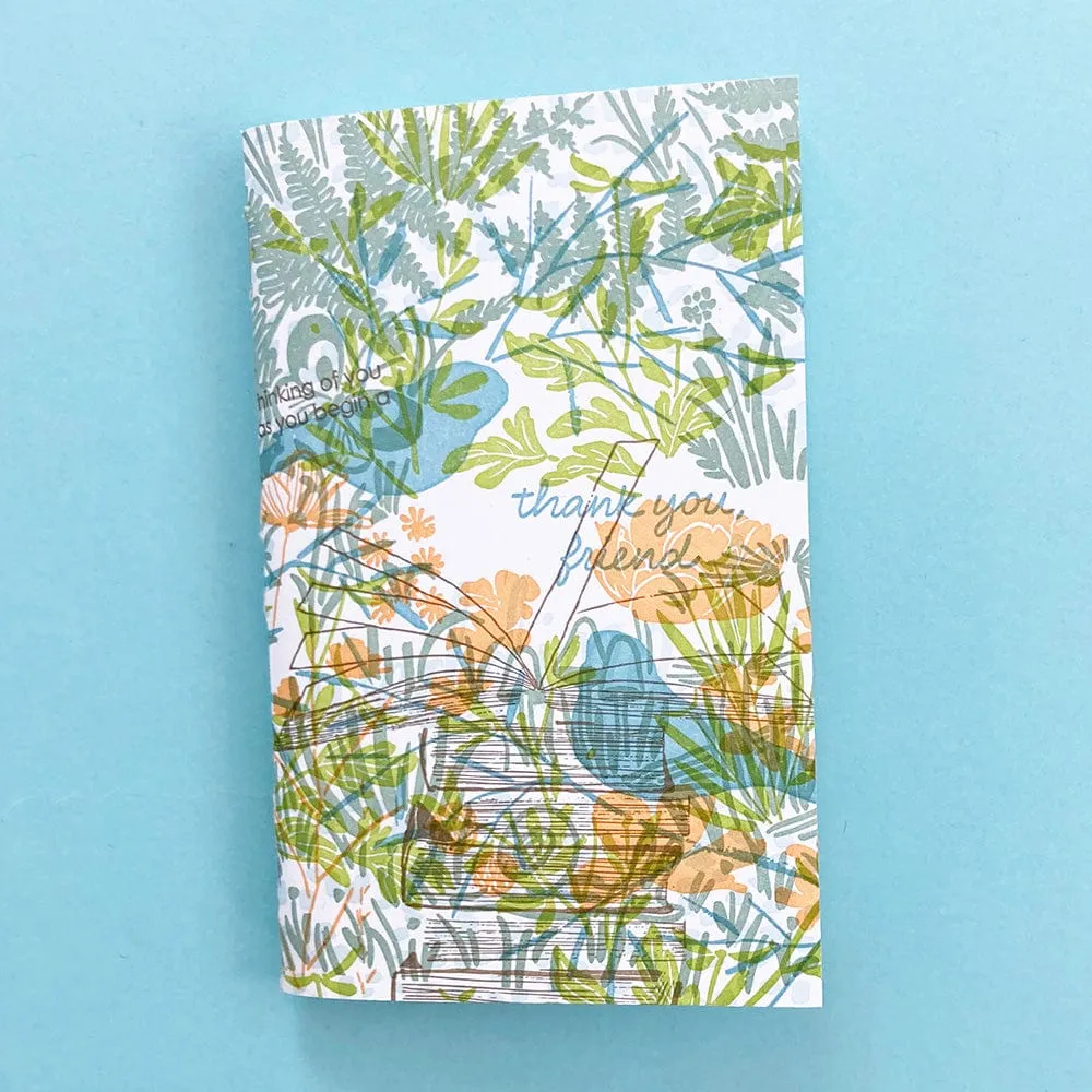 Upcycled Pocket Notebook
