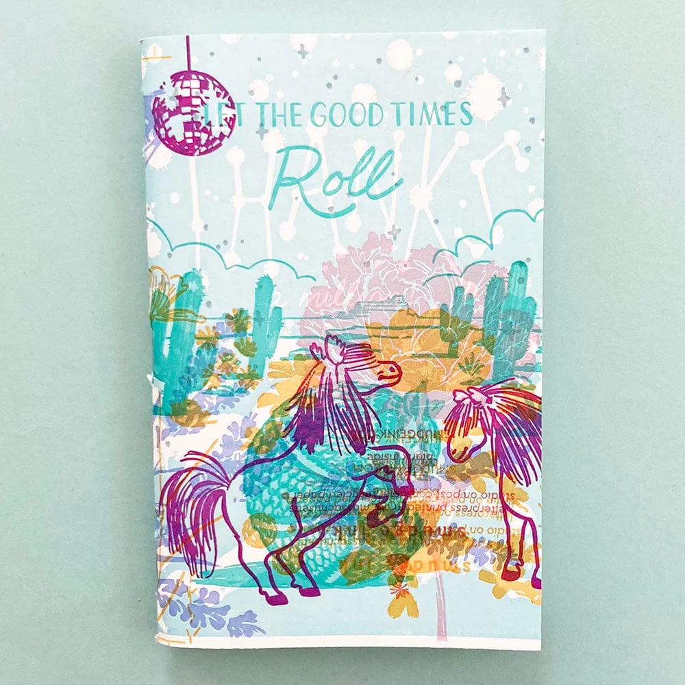 Upcycled Pocket Notebook