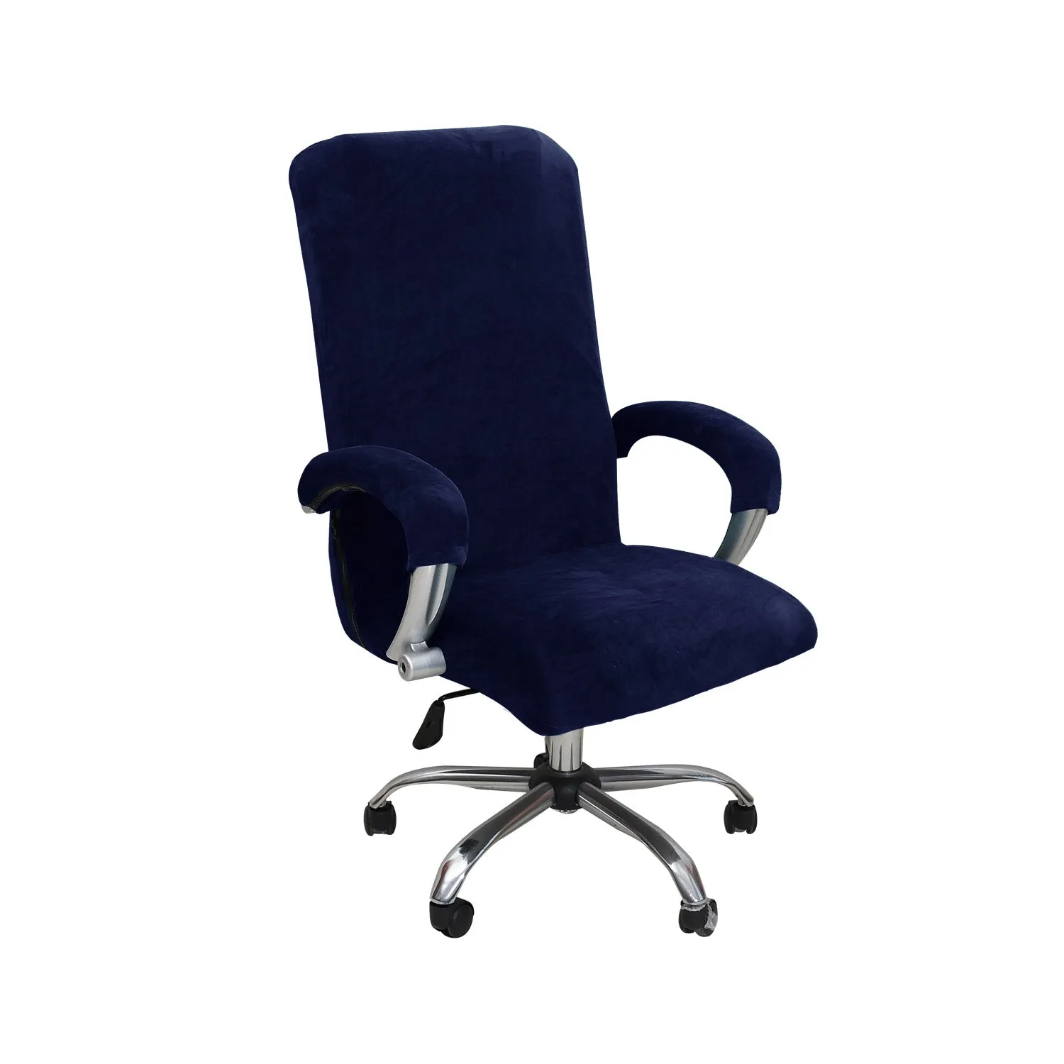 Velvet Office Chair Cover with Armrest Covers