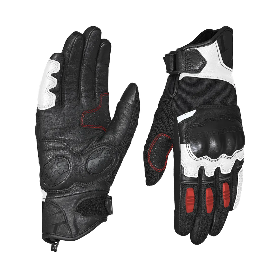 VIATERRA HOLESHOT – SHORT MOTORCYCLE RIDING GLOVES FOR  MEN