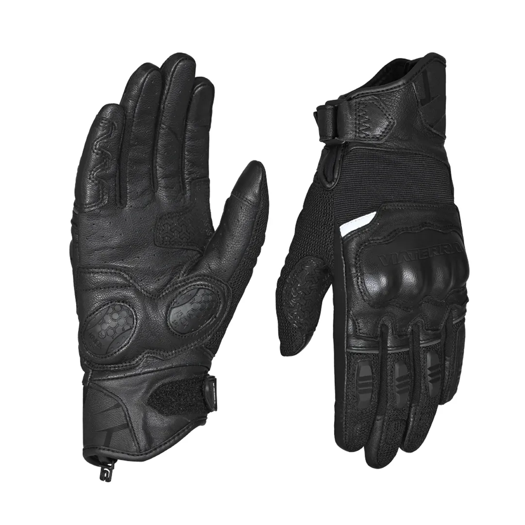 VIATERRA HOLESHOT – SHORT MOTORCYCLE RIDING GLOVES FOR  MEN