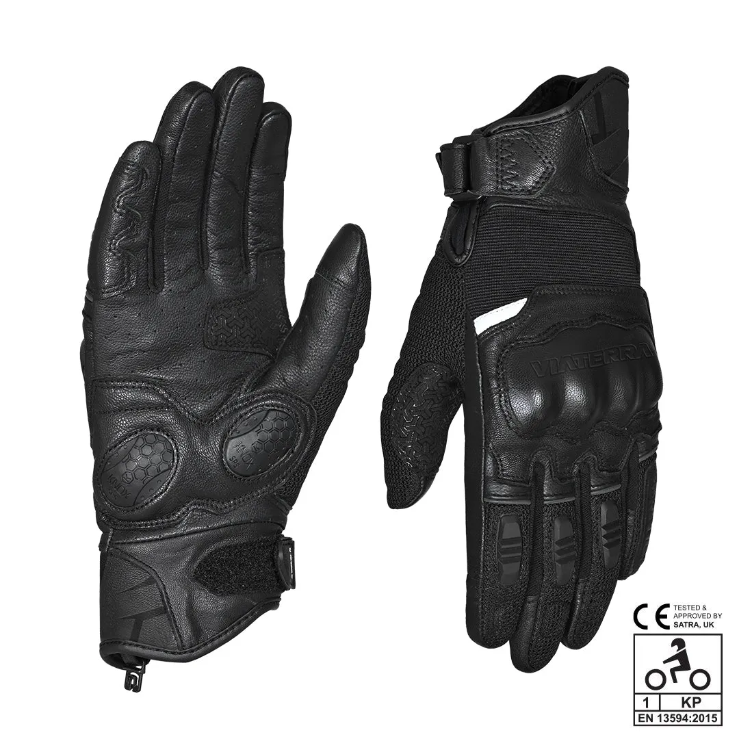 VIATERRA HOLESHOT – SHORT MOTORCYCLE RIDING GLOVES FOR WOMEN