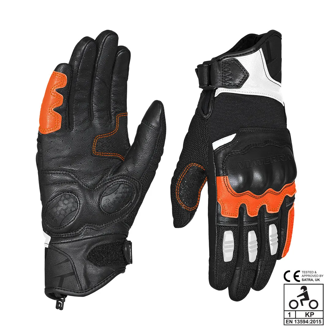 VIATERRA HOLESHOT – SHORT MOTORCYCLE RIDING GLOVES FOR WOMEN