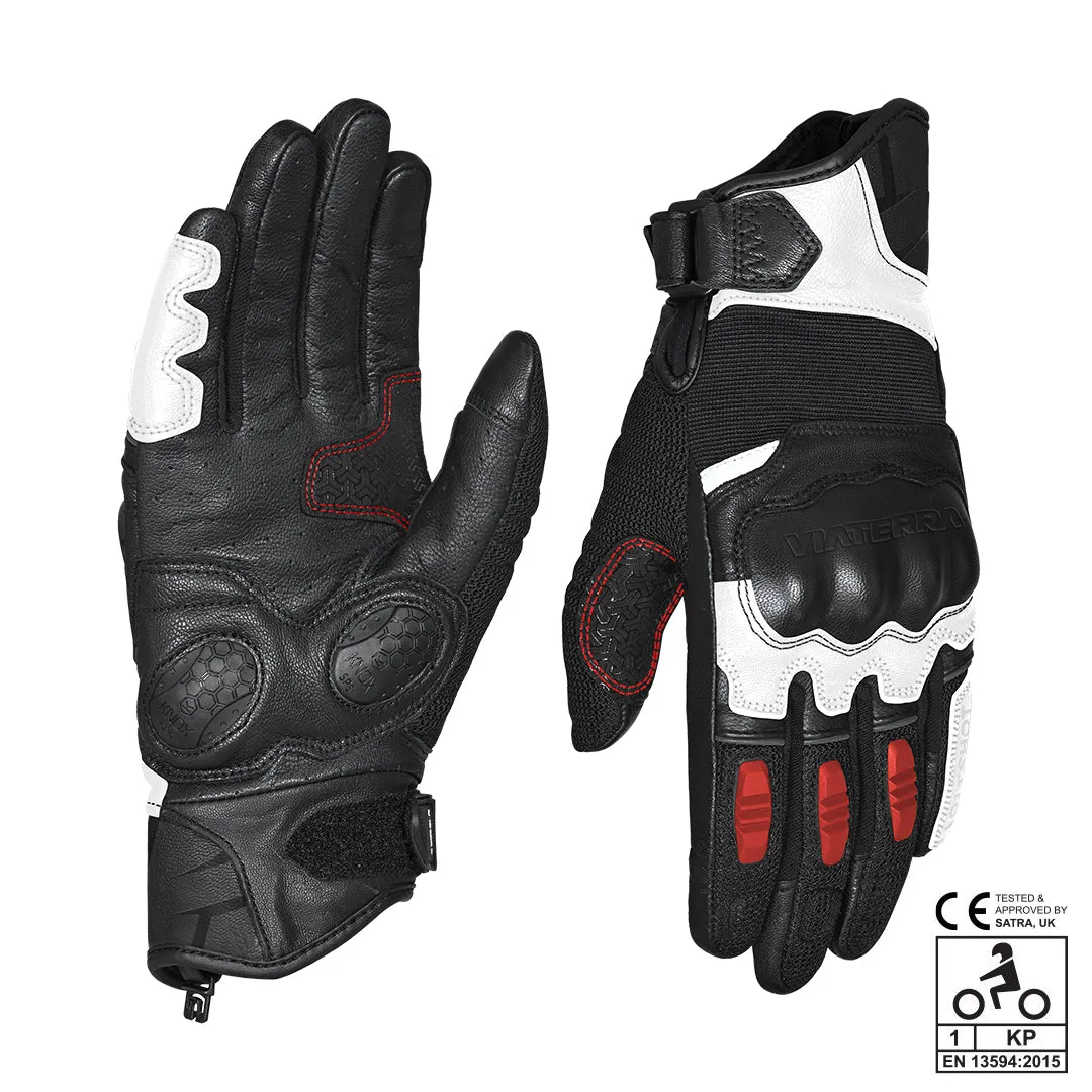 VIATERRA HOLESHOT – SHORT MOTORCYCLE RIDING GLOVES FOR WOMEN