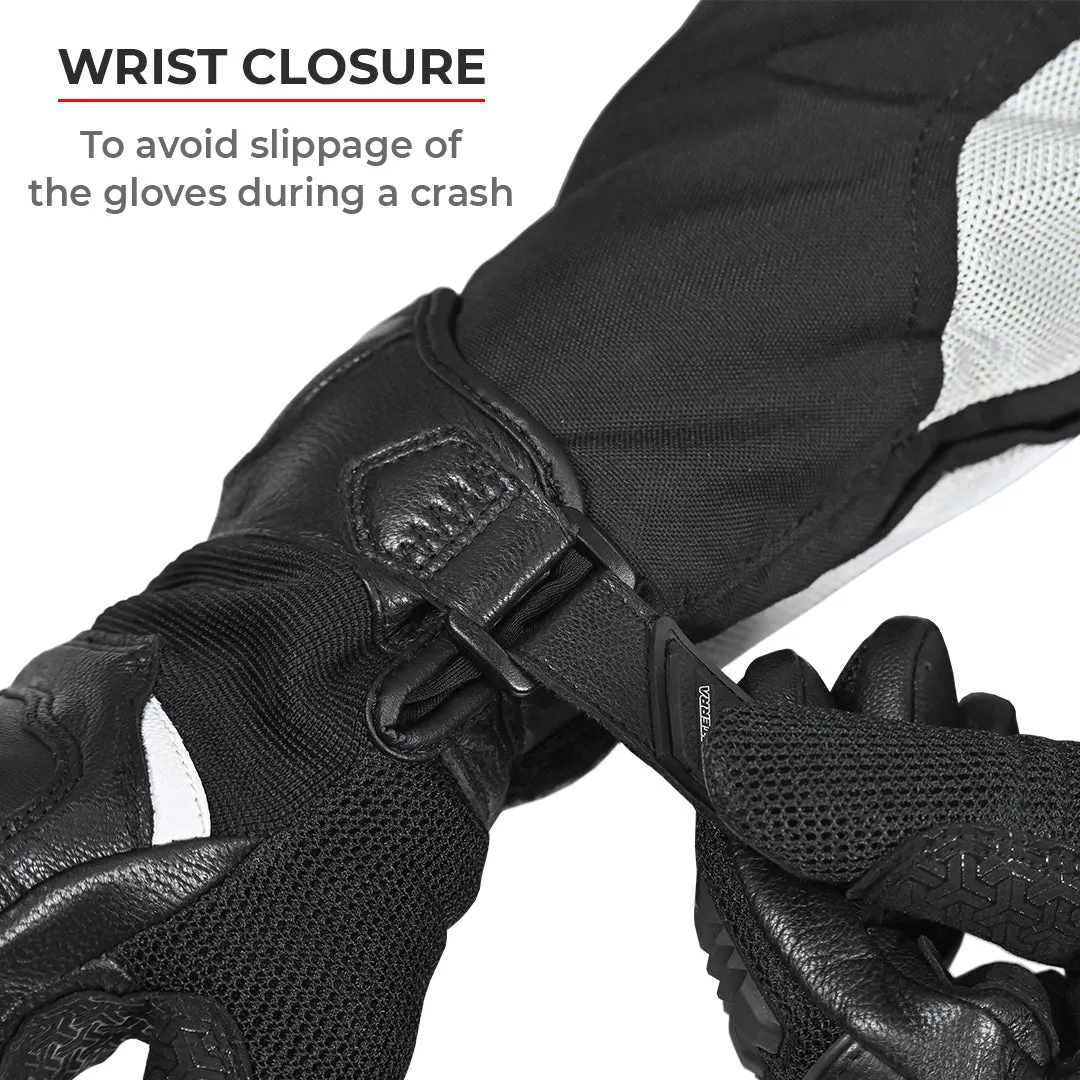 VIATERRA HOLESHOT – SHORT MOTORCYCLE RIDING GLOVES FOR WOMEN