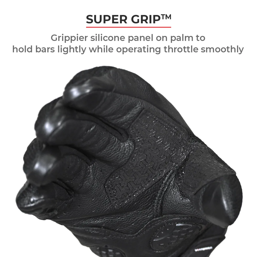 VIATERRA HOLESHOT – SHORT MOTORCYCLE RIDING GLOVES FOR WOMEN