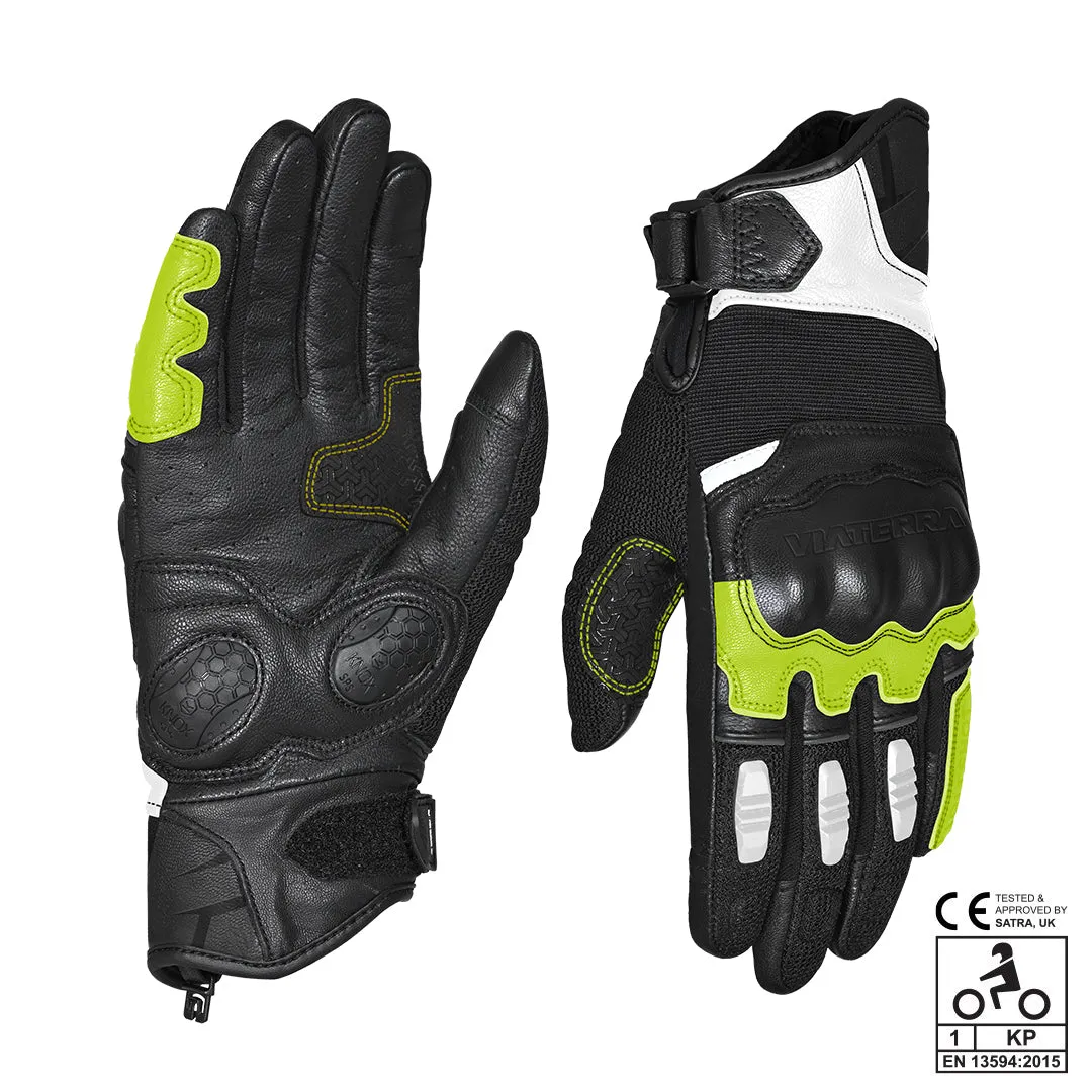 VIATERRA HOLESHOT – SHORT MOTORCYCLE RIDING GLOVES FOR WOMEN