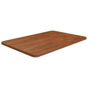 vidaXL Bathroom Countertop Dark Brown 60x40x1.5cm Treated Solid Wood