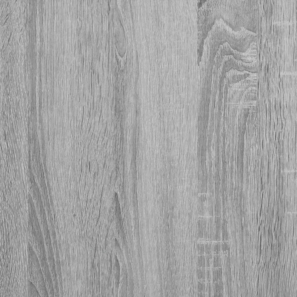 vidaXL Reception Desk Grey Sonoma 100x50x103.5 cm Engineered Wood