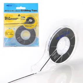 Visionchart Adhesive Lining Tape 3mmx15m Black Hangsell