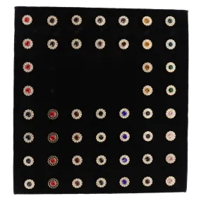 Vittorio Vico Men's Tie Tacks on Presentation Board: 24 Pack