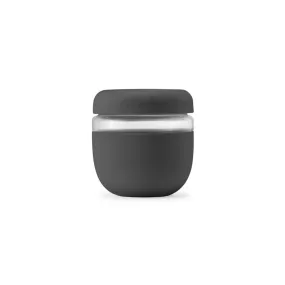 W & P design: Seal Tight Glass Bowl 710ml - Charcoal