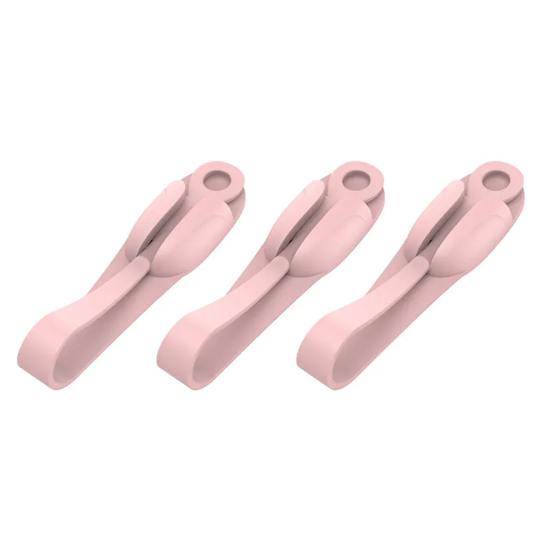 Wall Mounted Punch-free Adhesive Removable Cord Holder Organizer (3 pcs)